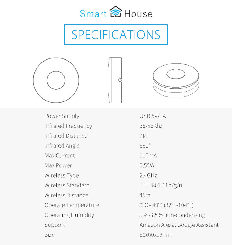 Smart IR remote control